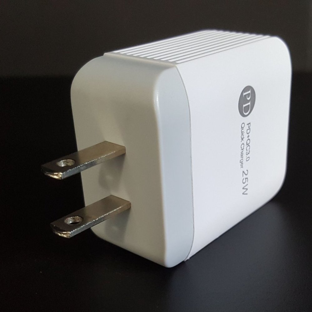 Fast PD Charger Dual Port Type C and USB A QC 3.0 Quick Charge - Picture 4 of 6